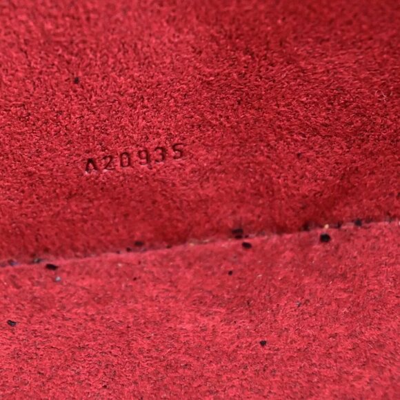 AUTHENTICITY GUARANTEED LOUIS VUITTON LV Logo Cannes Hand Vanity Bag Epi - Picture 8 of 16